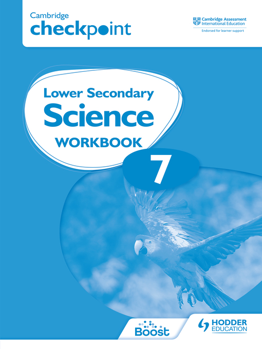 Cambridge checkpoint lower secondary science workbook 7 digital